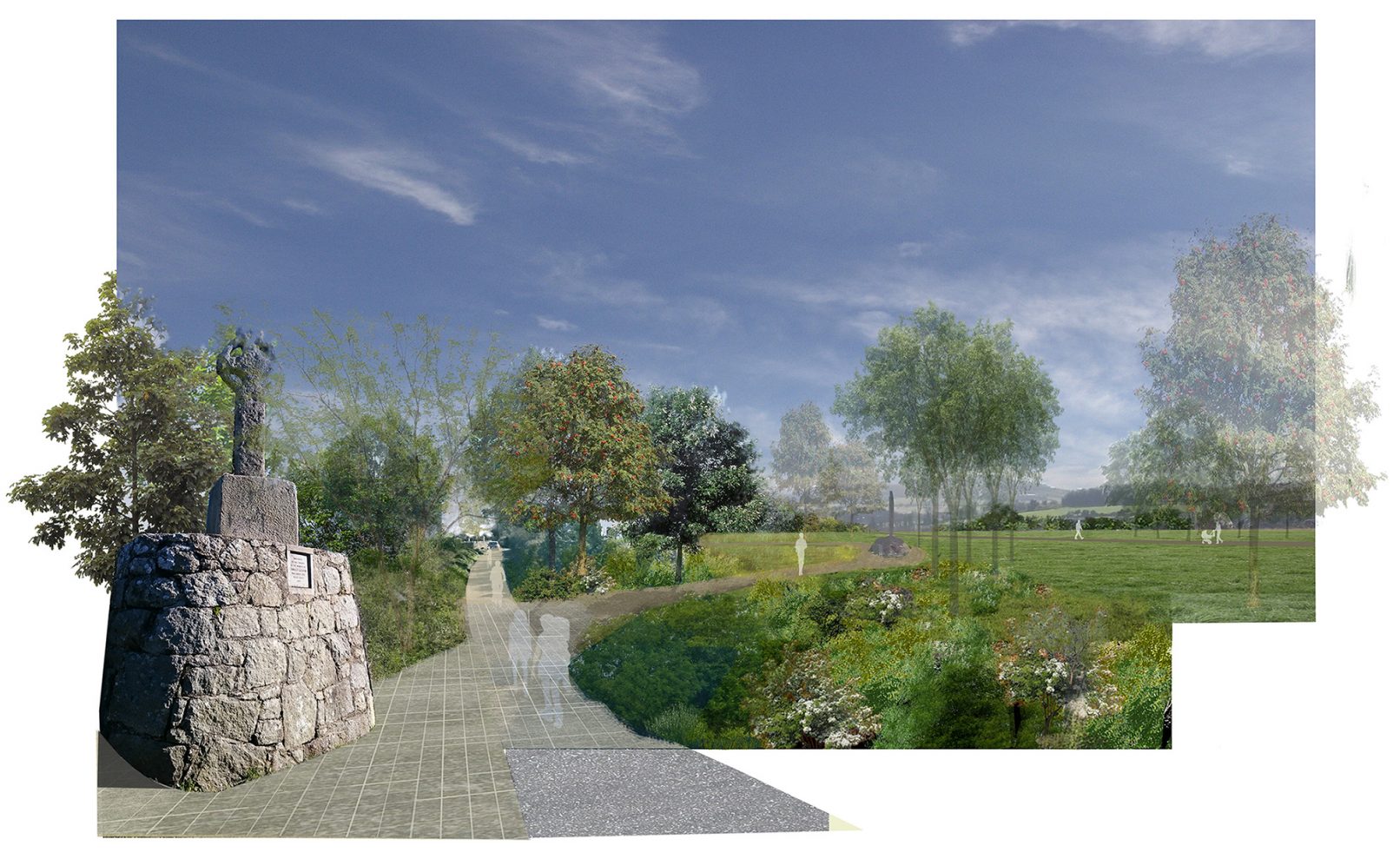 Cherrywood Public Realm Tully Park Murray & Associates Landscape