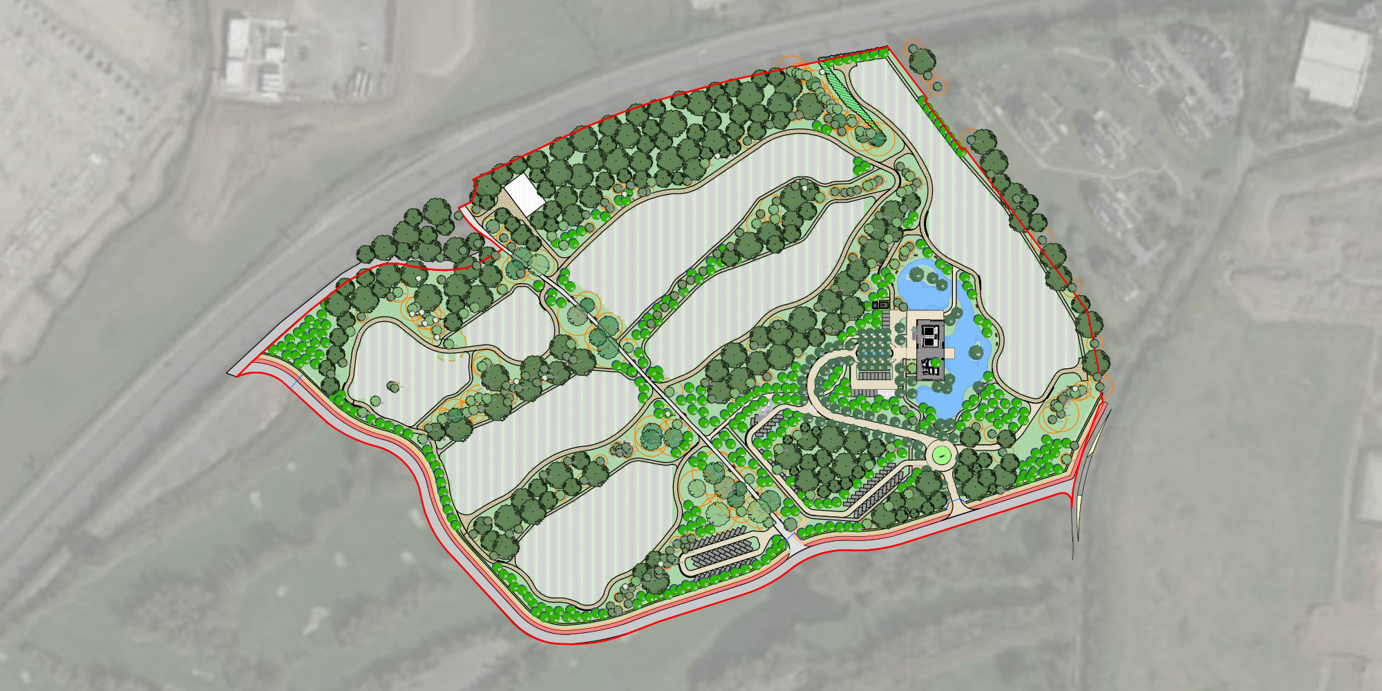 Citywest Cemetery - Murray & Associates Landscape Architecture